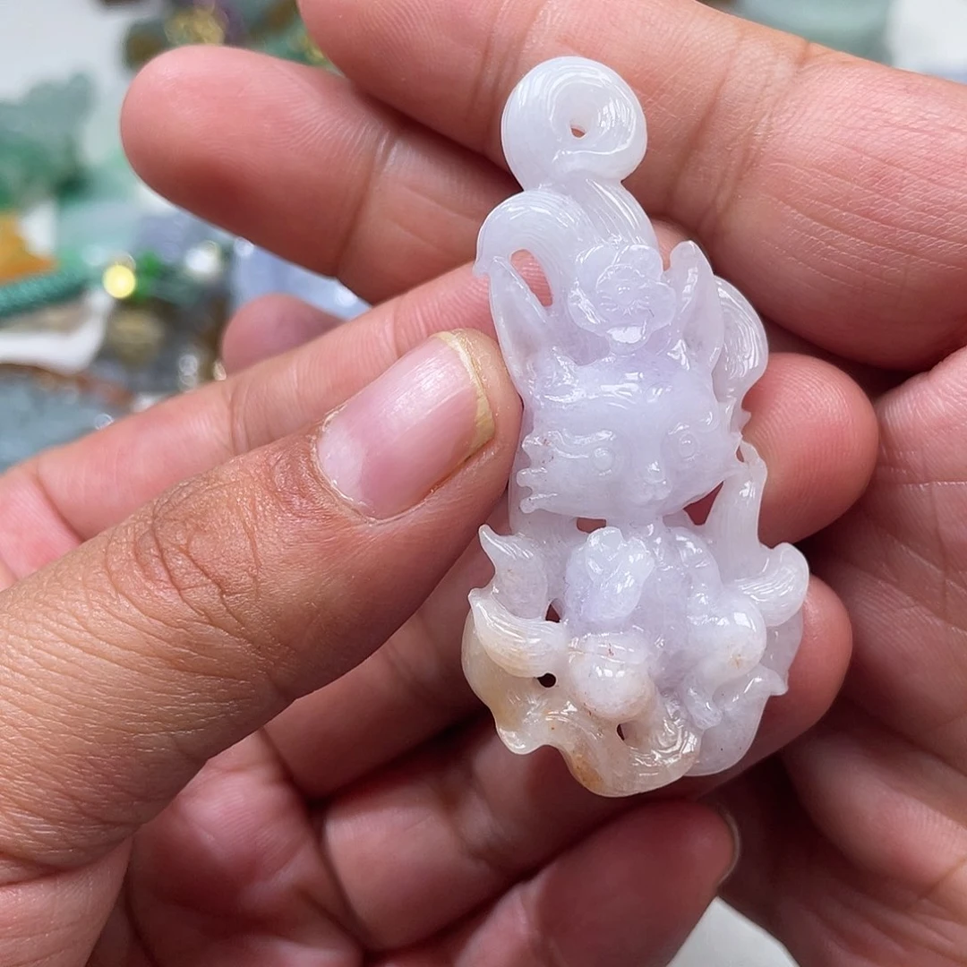 颈饰未镶嵌翡翠翡玉缘翡翠