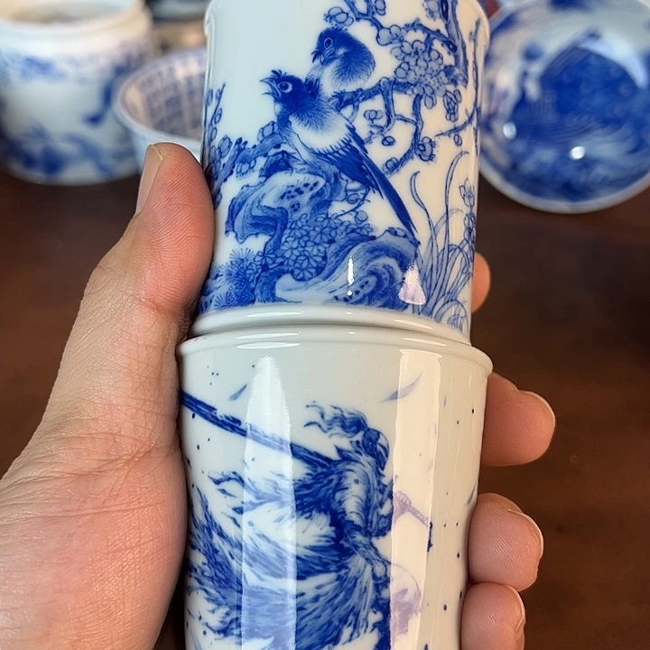 泰***鑫瓷片景德镇全手工手绘陶瓷