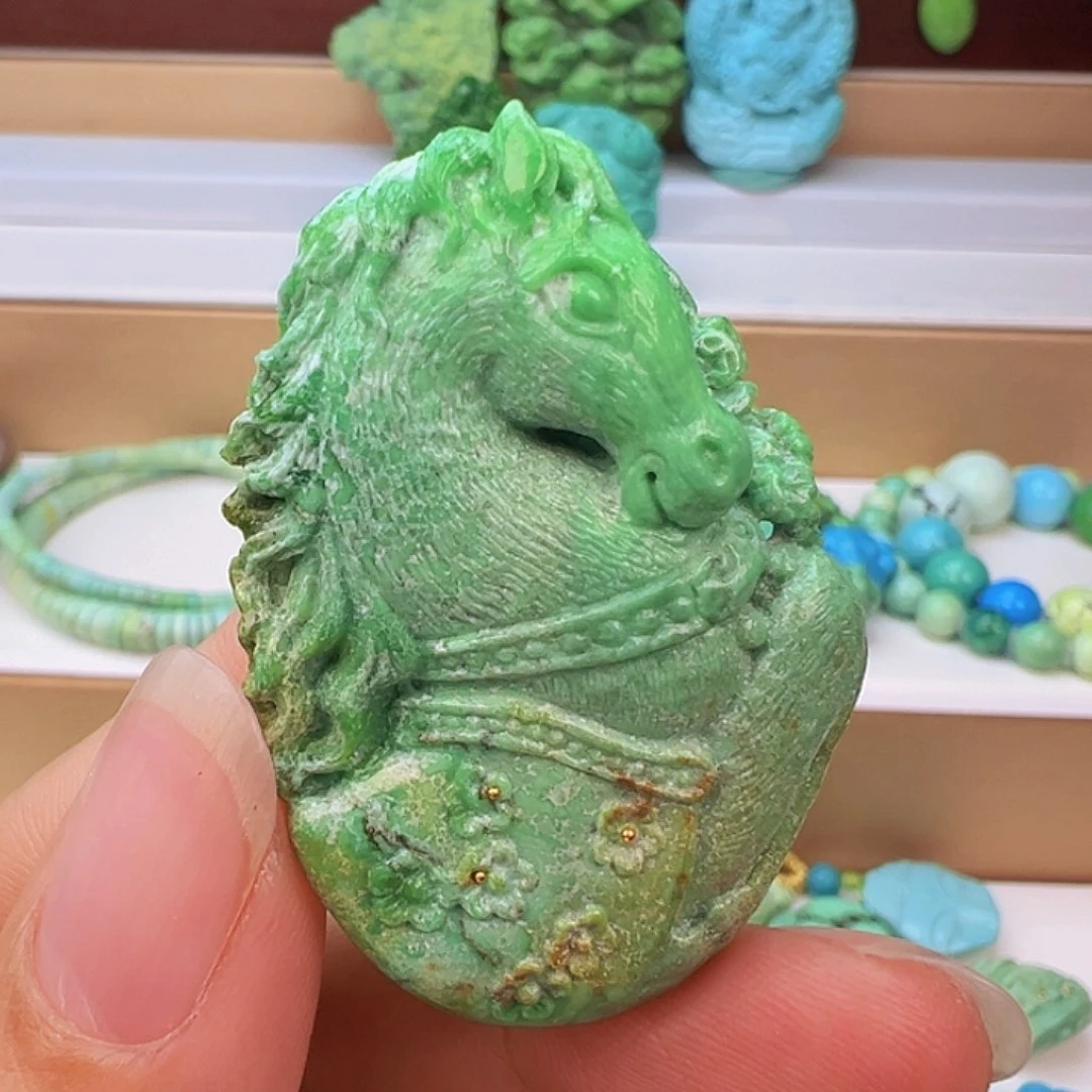 未镶嵌绿松石项链