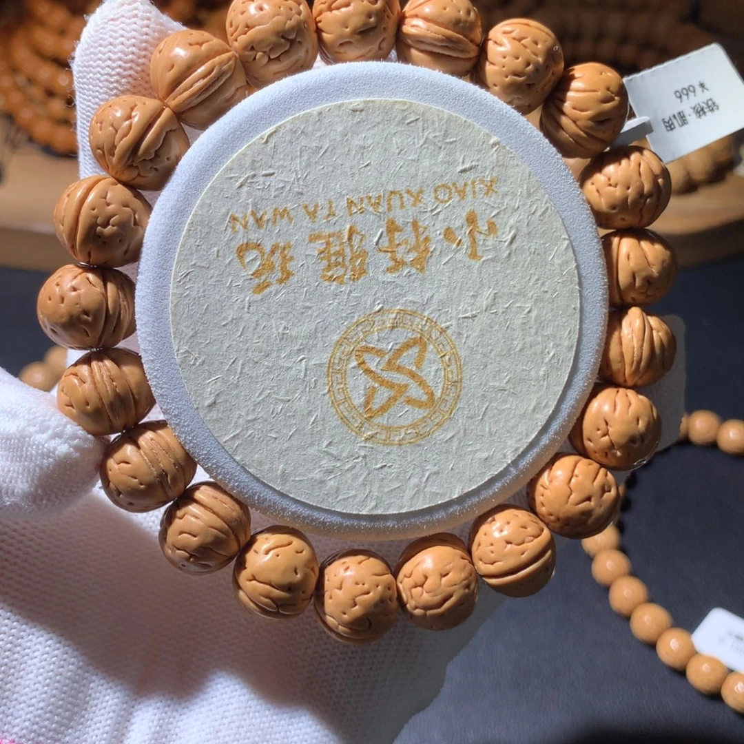 别***憾手串桃核铁核肌肉13+尺寸