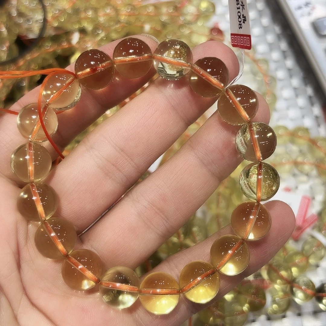 L***梨手串水晶未镶嵌水晶