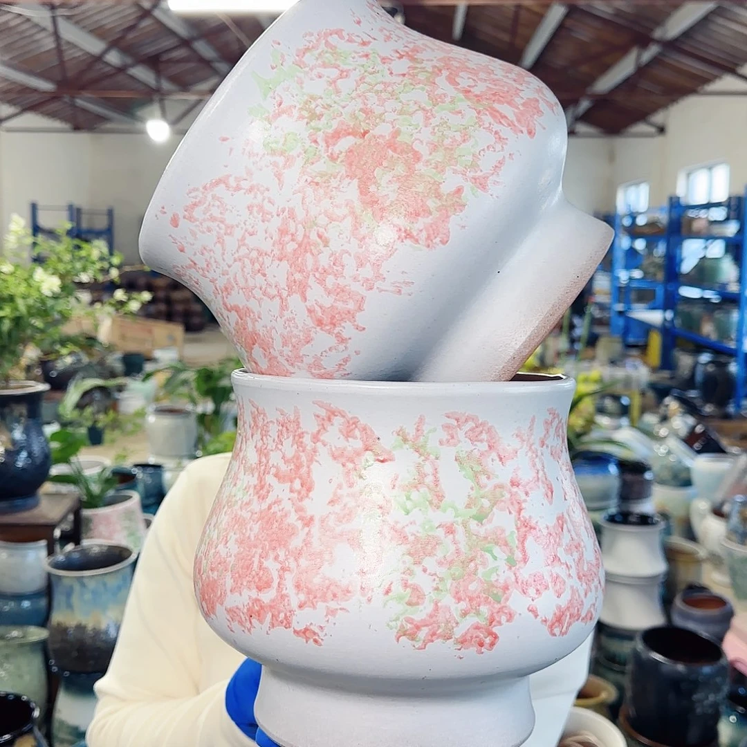 花盆紫砂高20口19