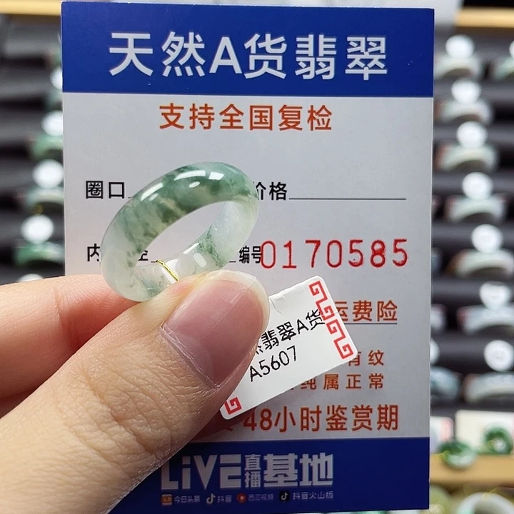 翡翠未镶嵌戒指18