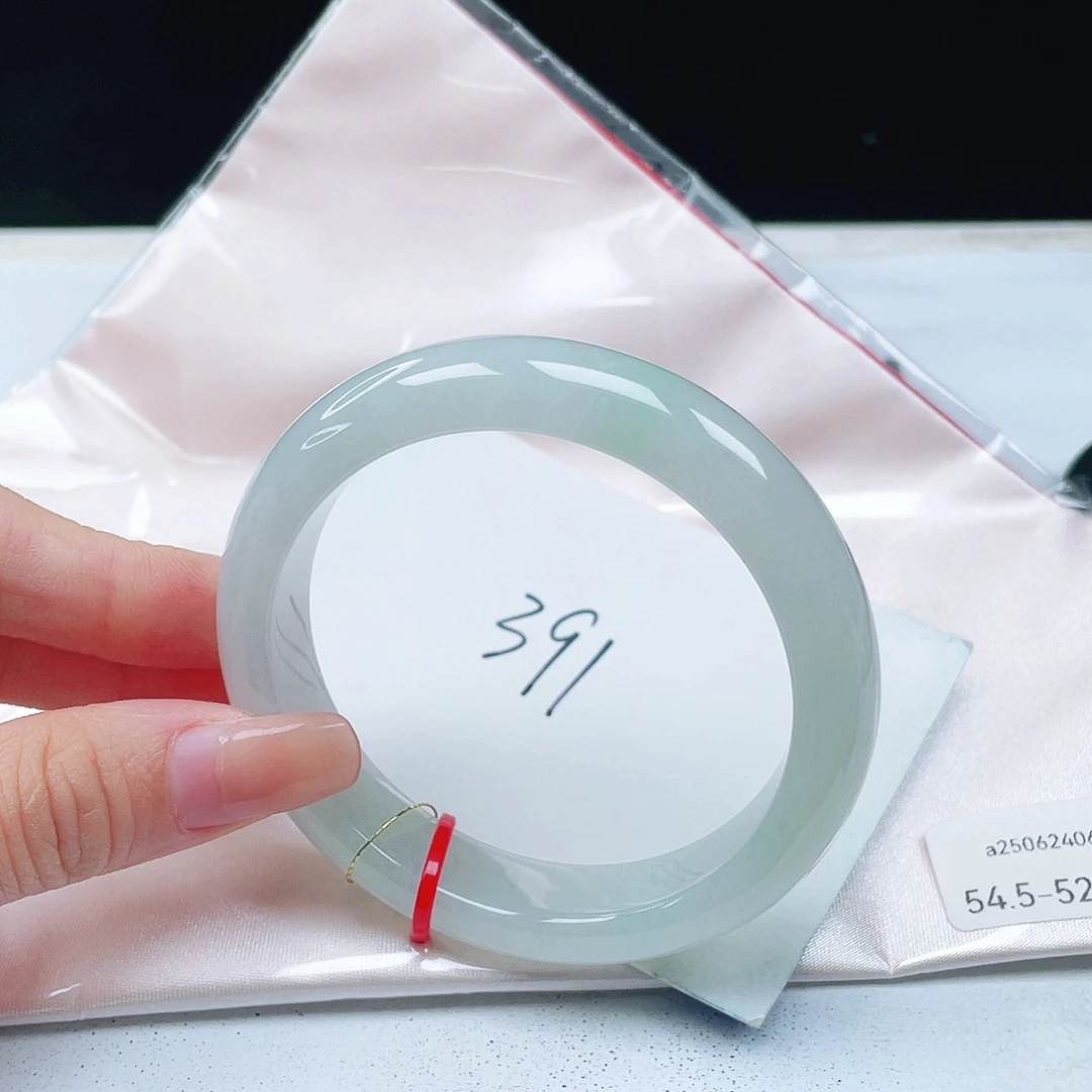 翡翠未镶嵌手镯54+正圈