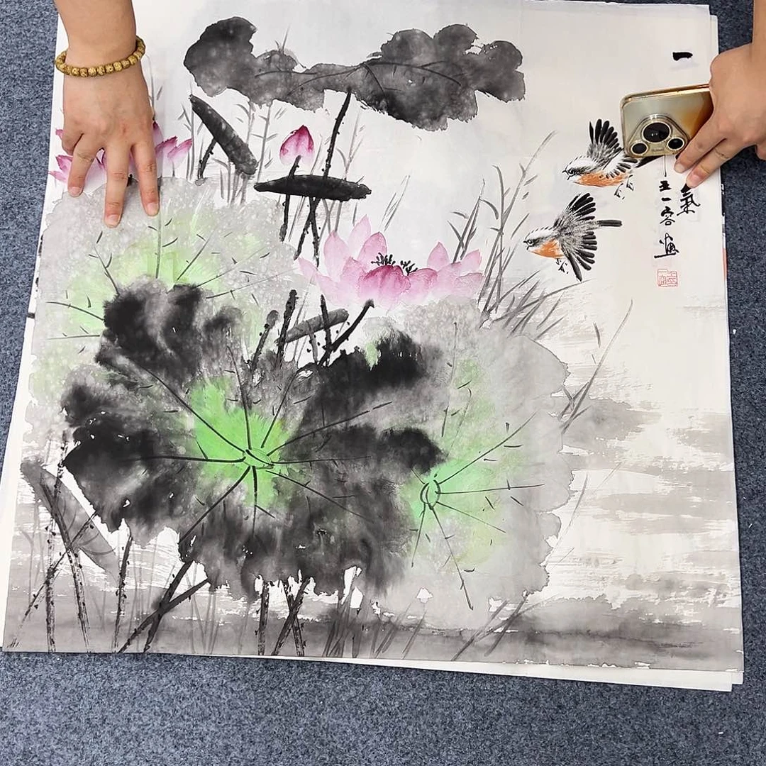 国画纯手绘作品欣赏