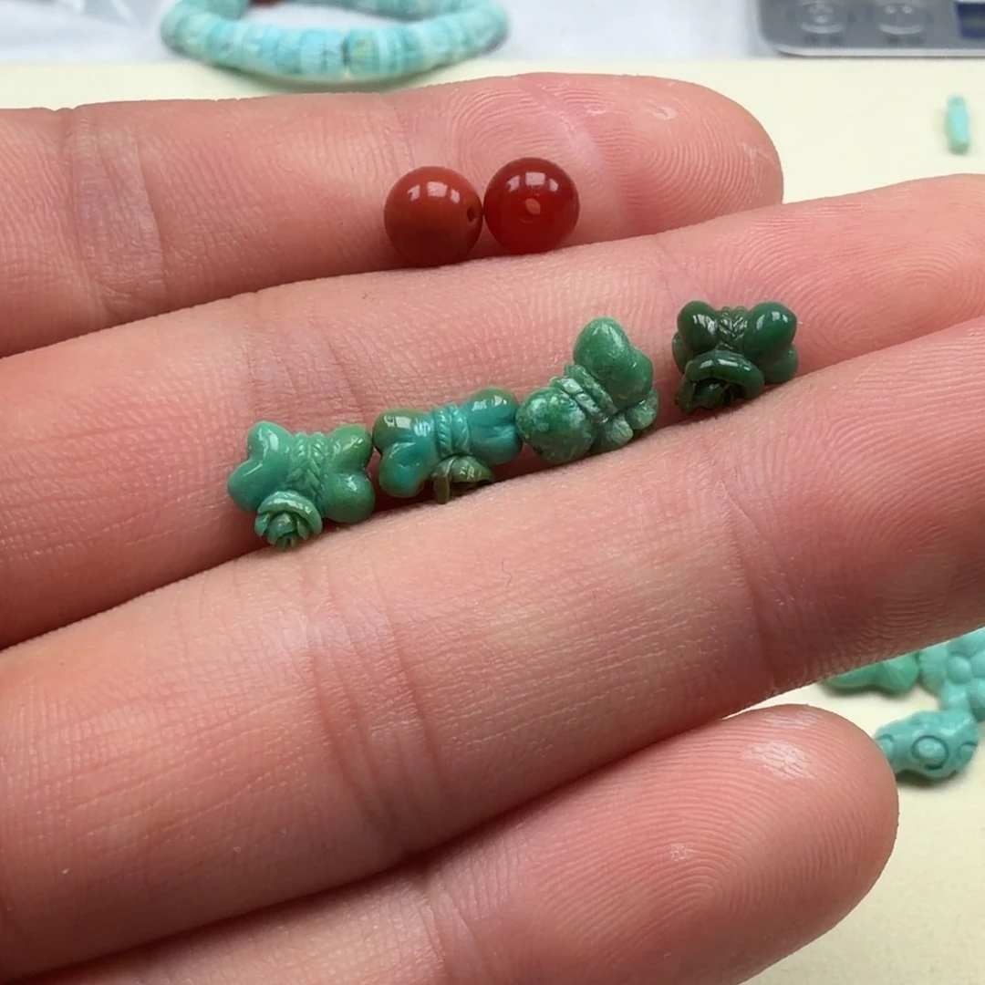 紫***薇南红玛瑙未镶嵌珠宝半成品
