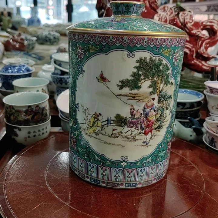 手绘手工手绘珐琅彩