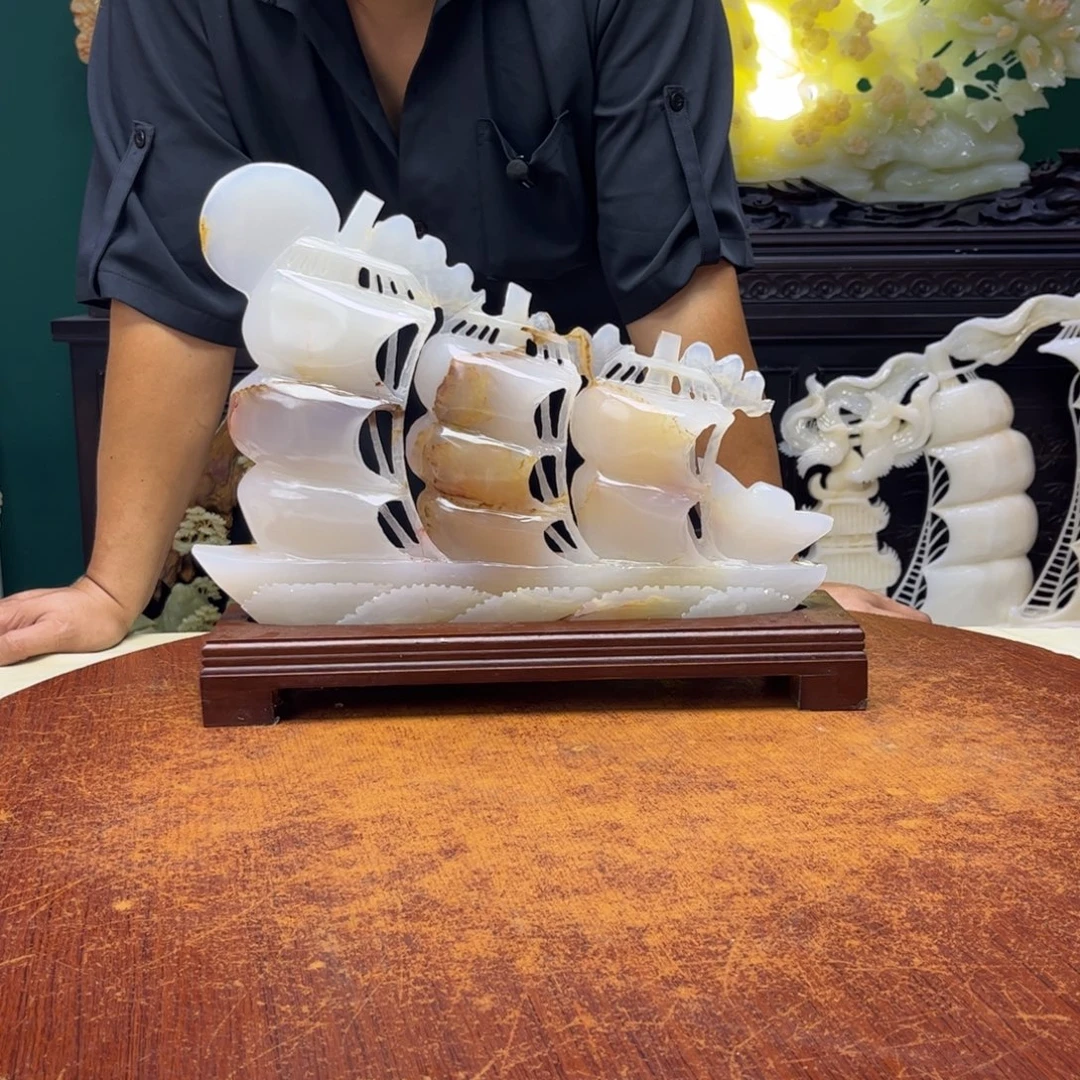玉***事石材玉石吊坠项链
