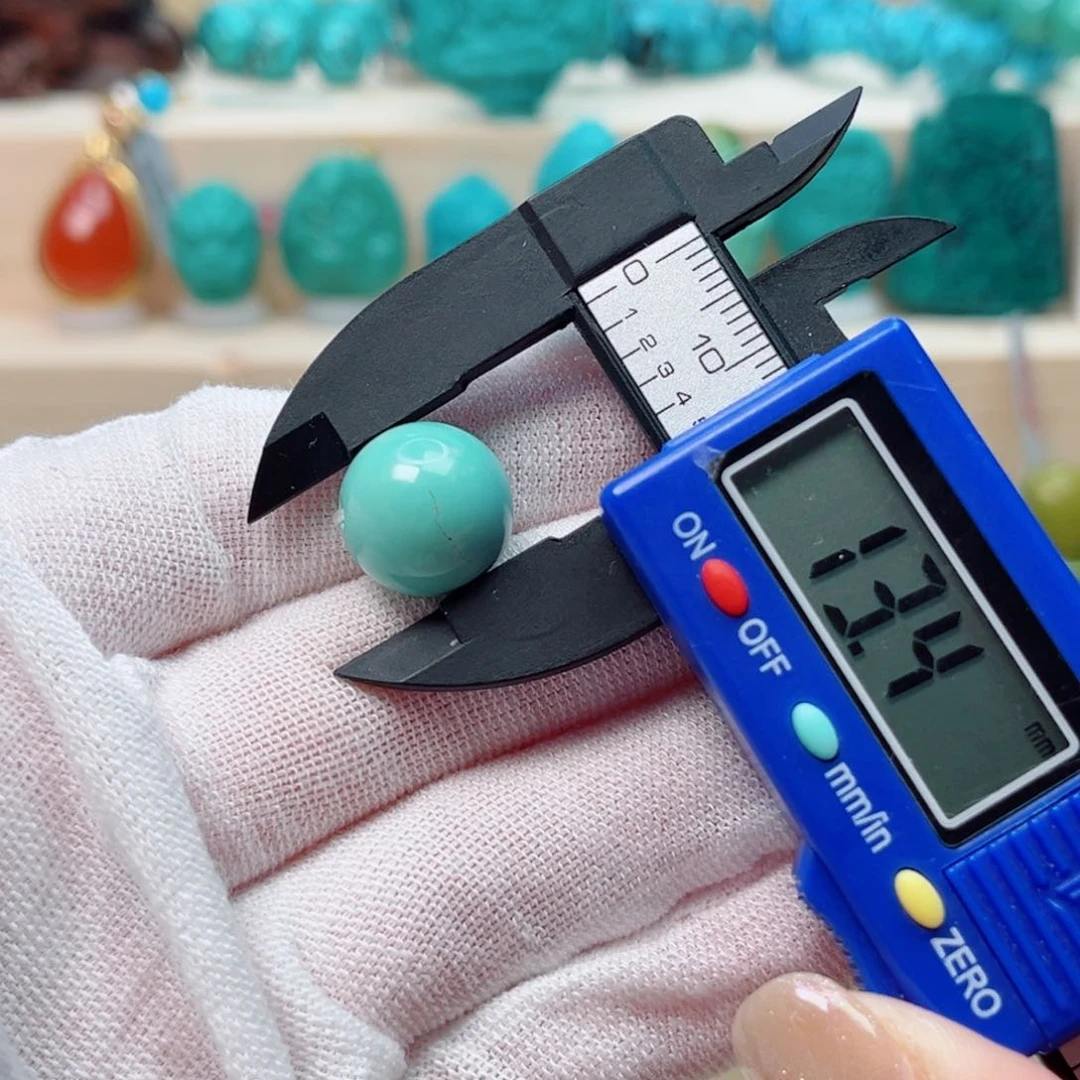 绿松石圆珠未镶嵌