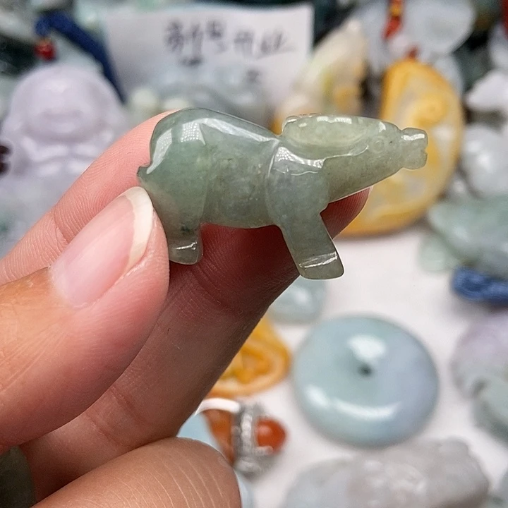 未镶嵌挂件翡翠翡翠