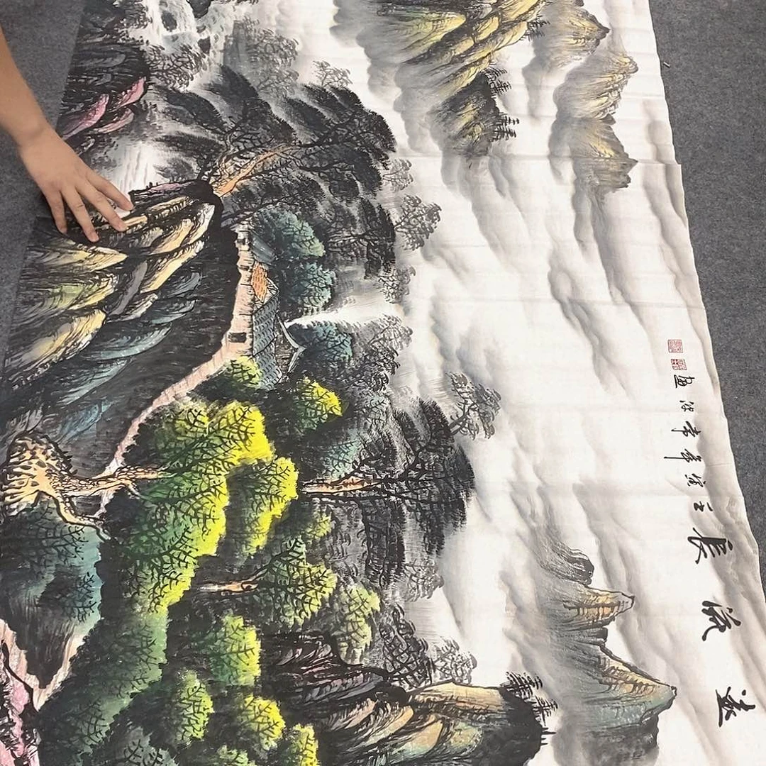 国画国画作品手绘