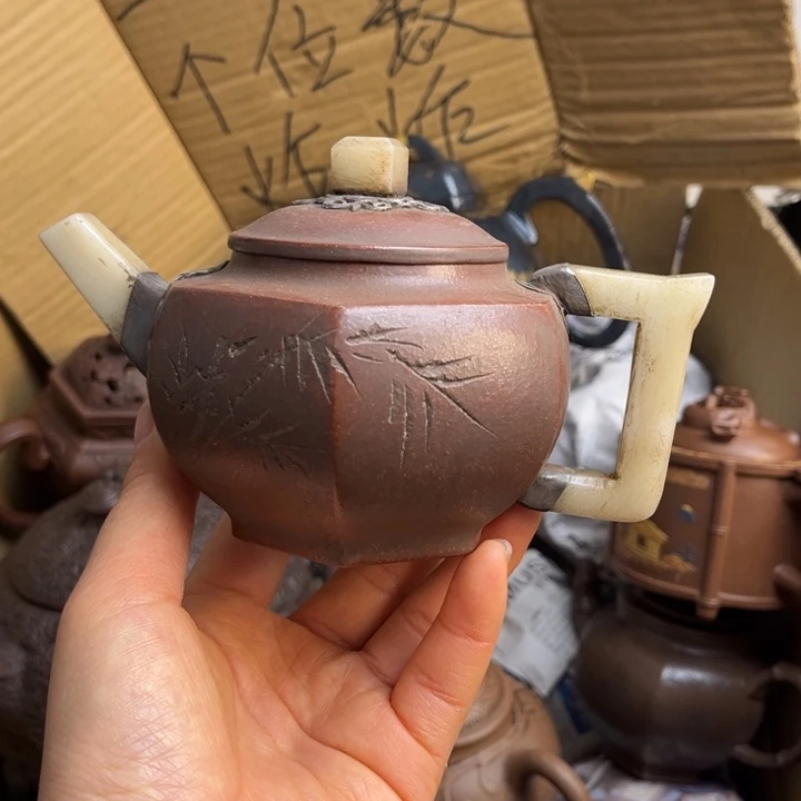 茶壶段泥紫砂壶等