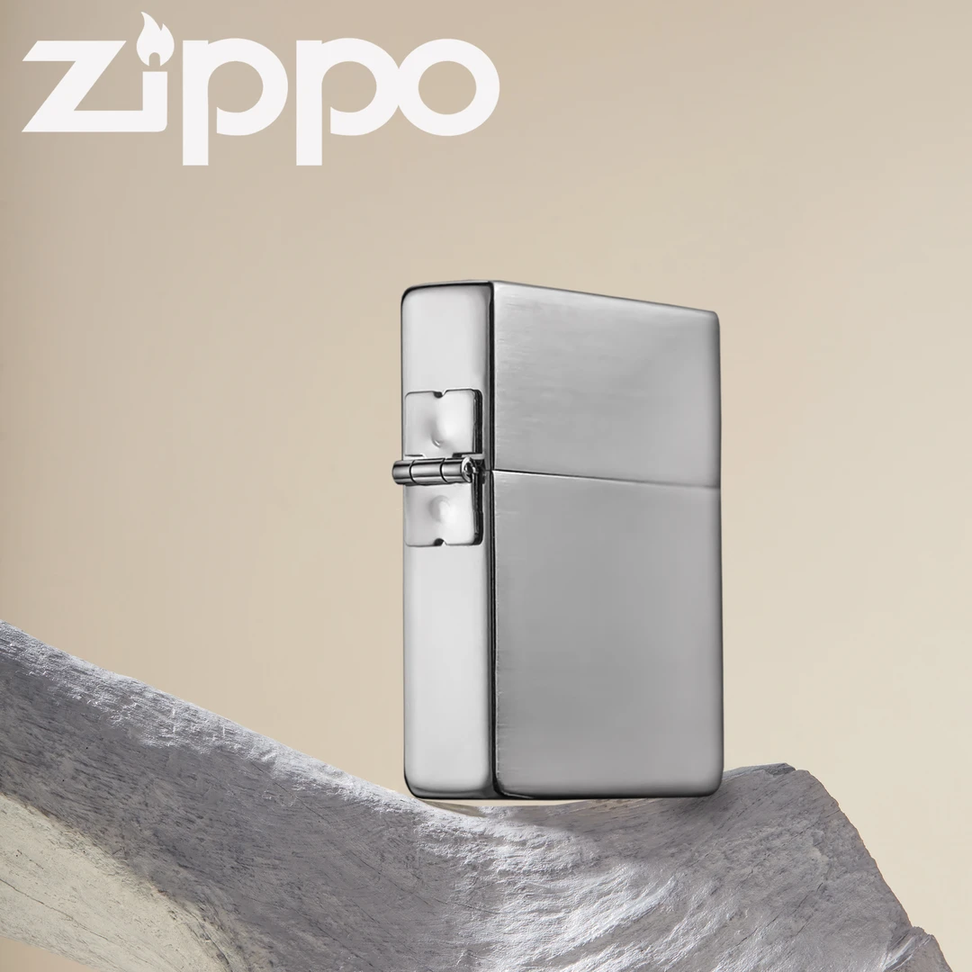 ZIPPO/之宝打火机1935.25光板机 在册复刻拉丝男士礼品TC168036ZM