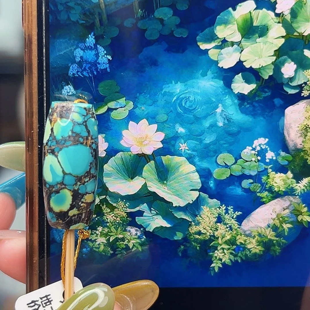 绿松石未镶嵌珠宝奇石