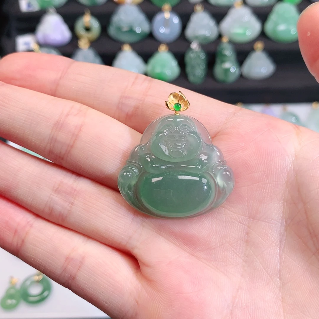 翡翠未镶嵌颈饰A****零翡翠