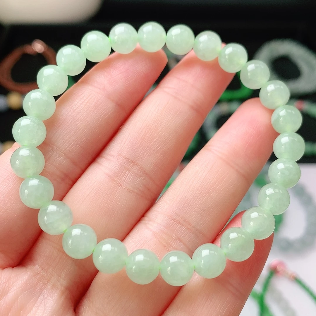 翡翠未镶嵌手链翡翠
