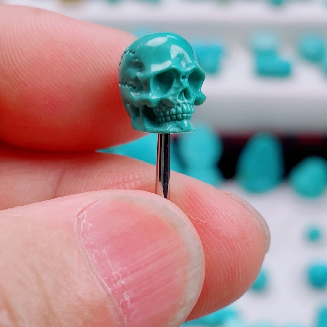 绿松石未镶嵌吊坠(不含链)