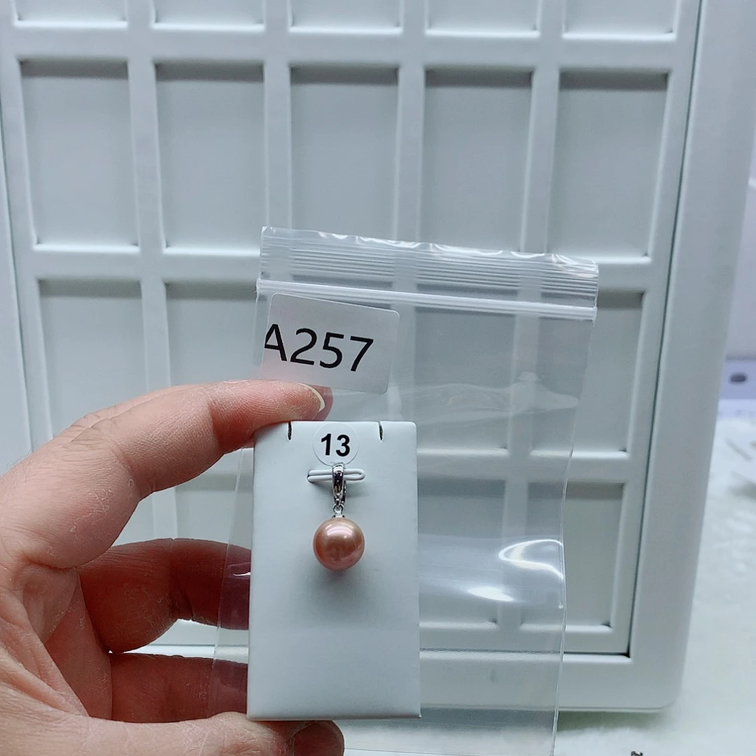 合金吊坠(不含链)淡水珍珠