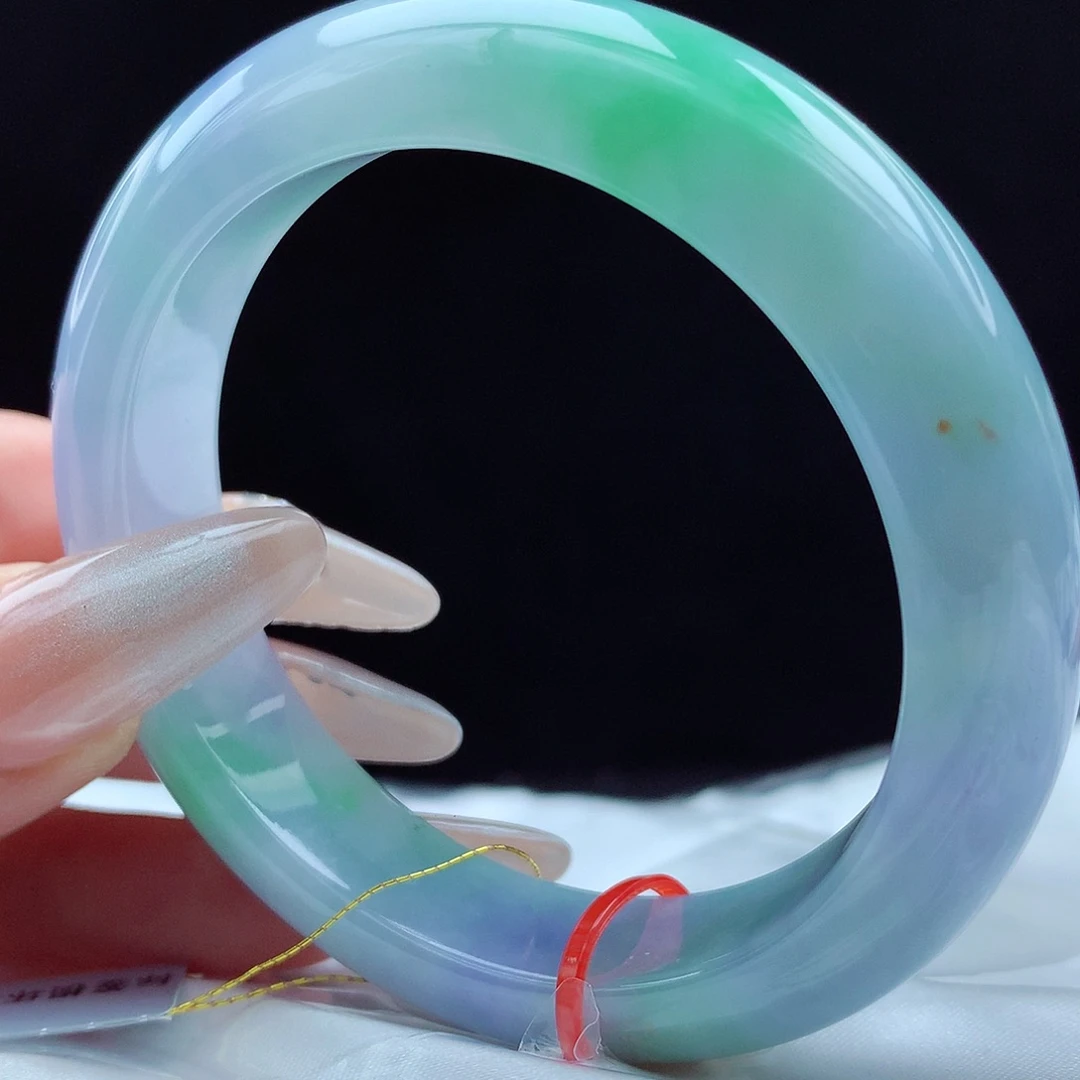 未镶嵌手镯翡翠53圈664