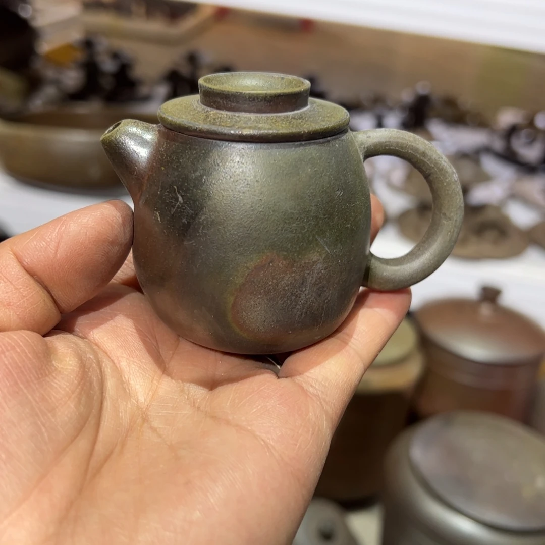 贵台龙窑柴烧茶壶165民