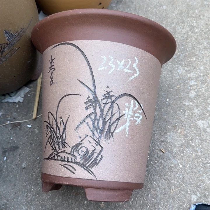 紫砂花盆特价清仓