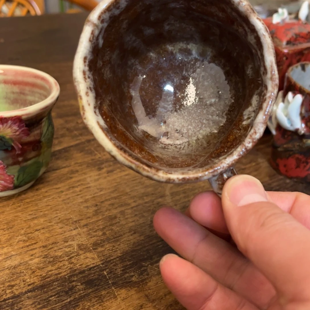 杯美*羊景德镇纯手工手绘陶瓷