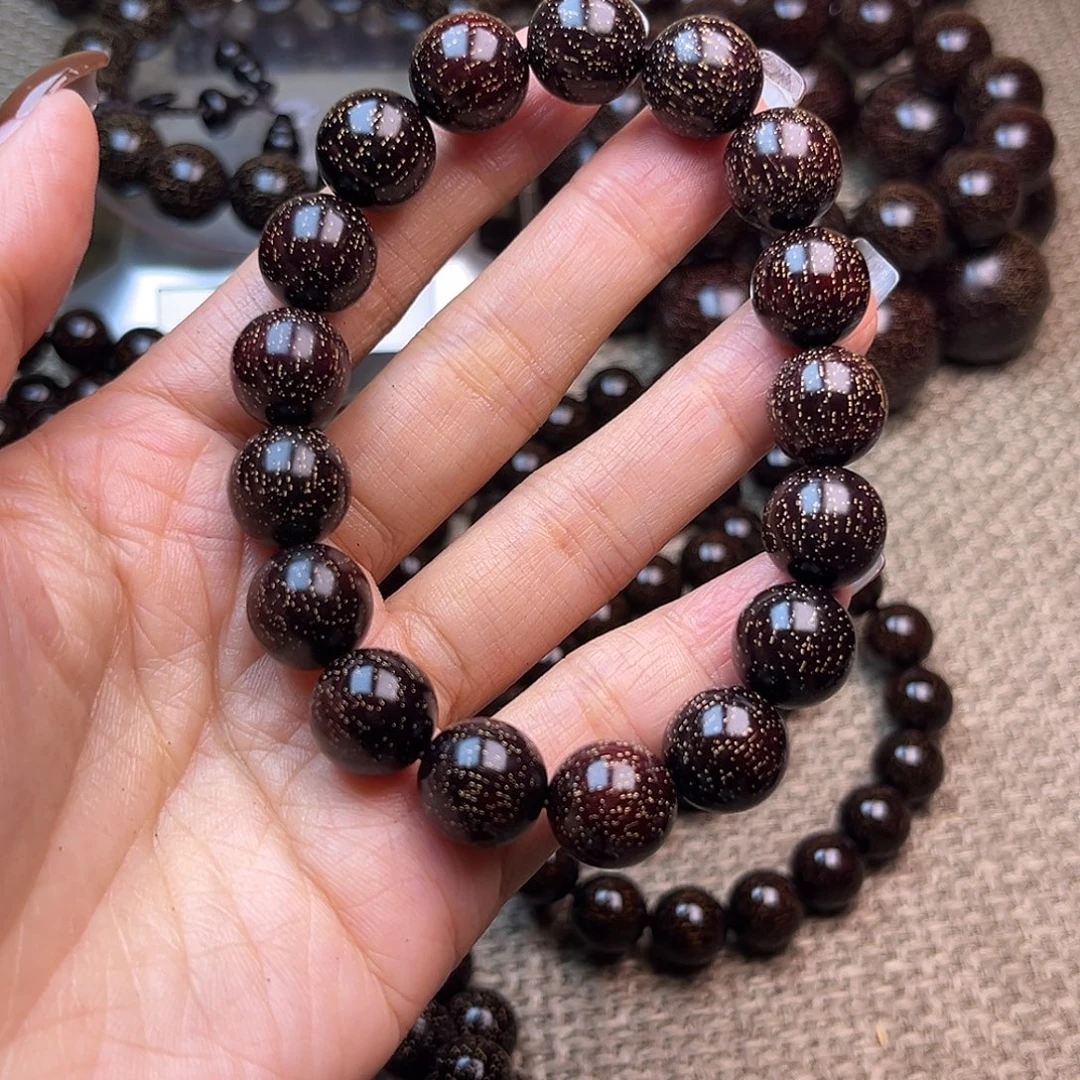 檀香紫檀（小叶紫檀）1.2 17颗爆星