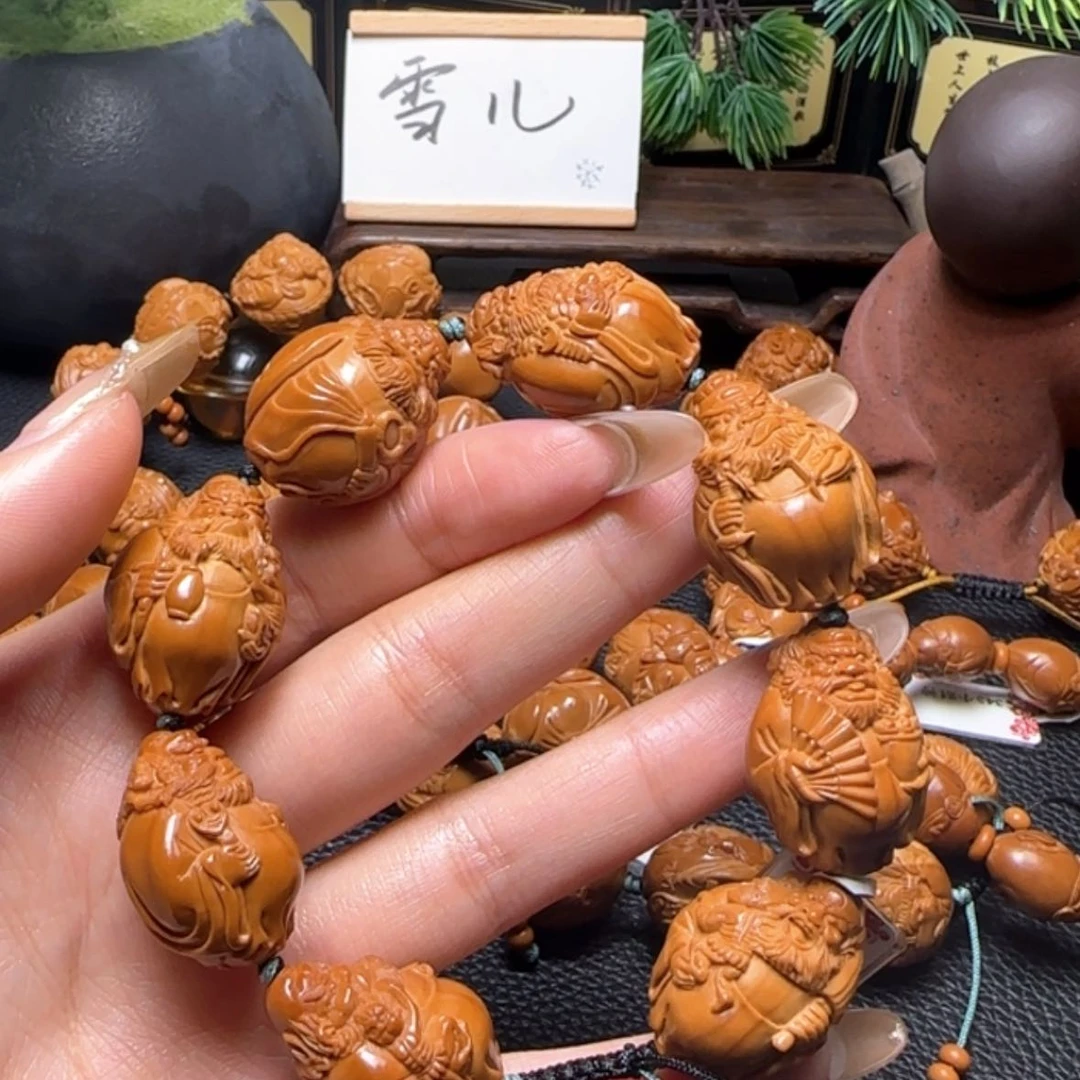 【闪购商品】橄榄核手串站立钟馗