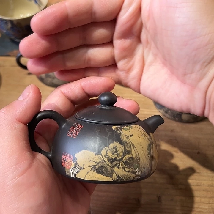 壶建水紫陶全手工
