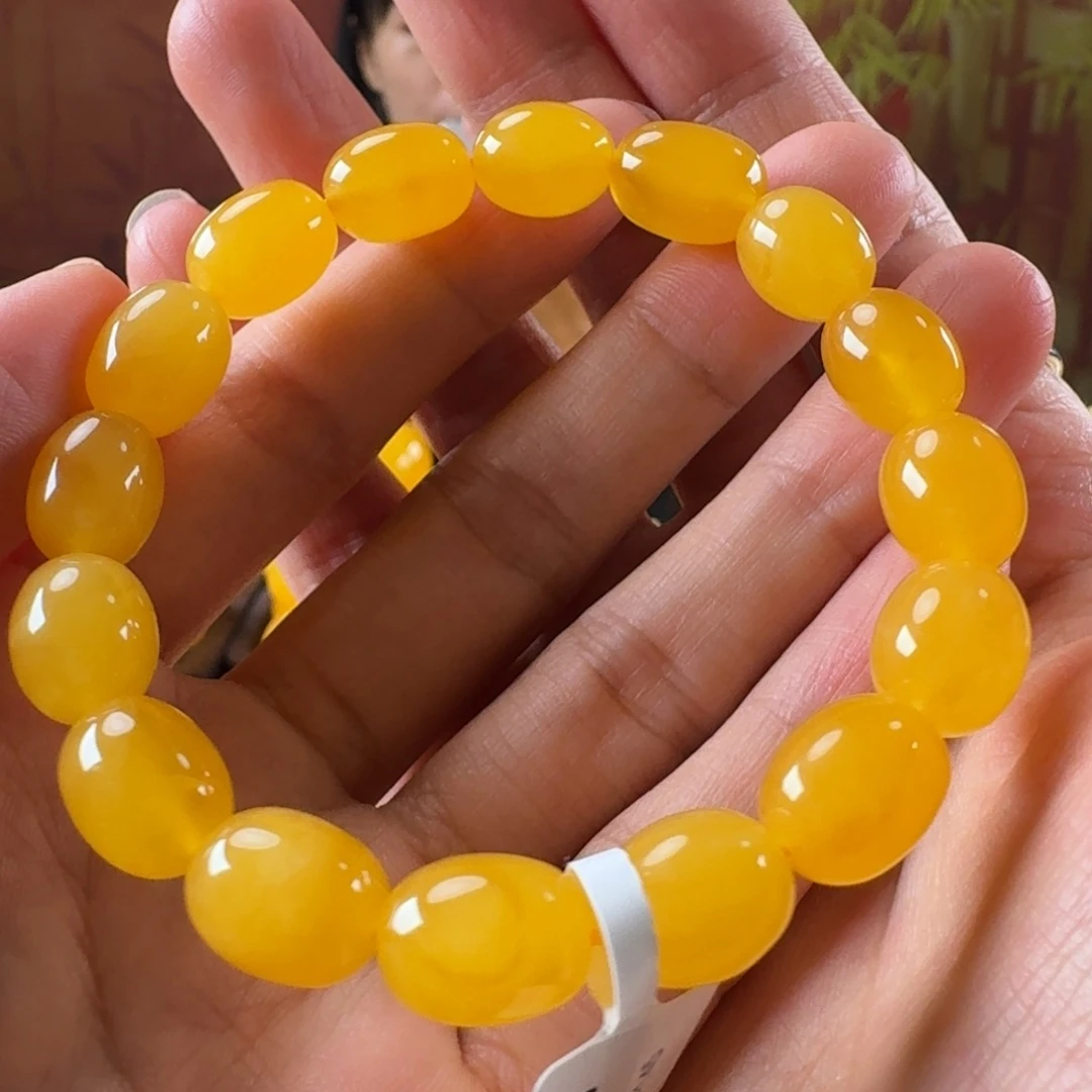 蜜蜡未镶嵌毛衣链