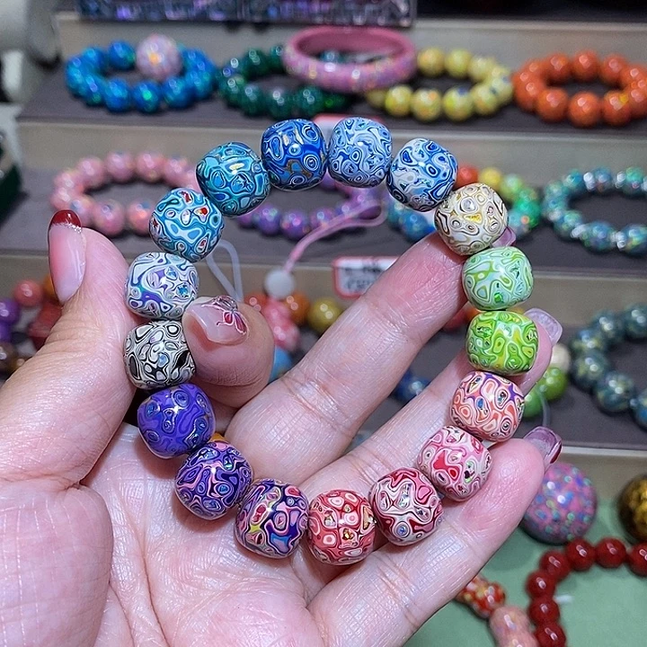 大漆珠11*12老型多宝千层欧