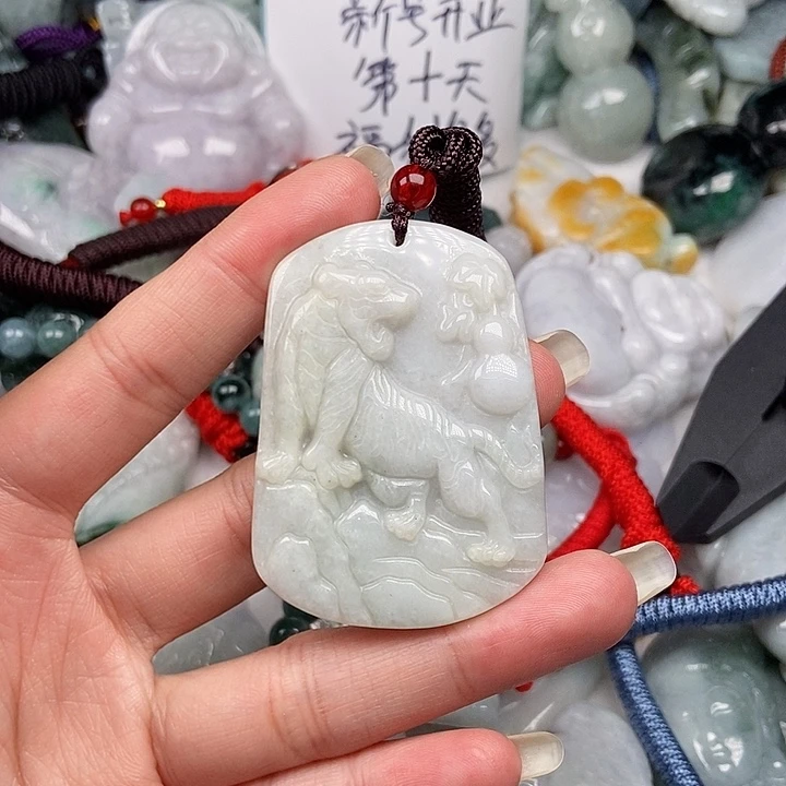 未镶嵌挂件翡翠翡翠