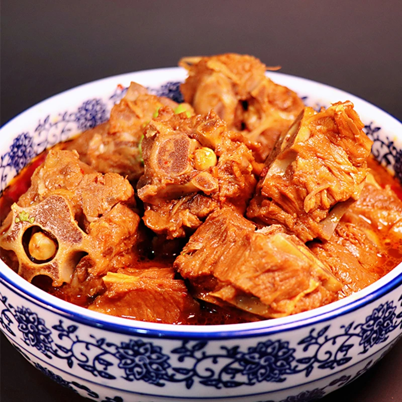 【紫光园】清真羊蝎子1200g*2袋加热即食