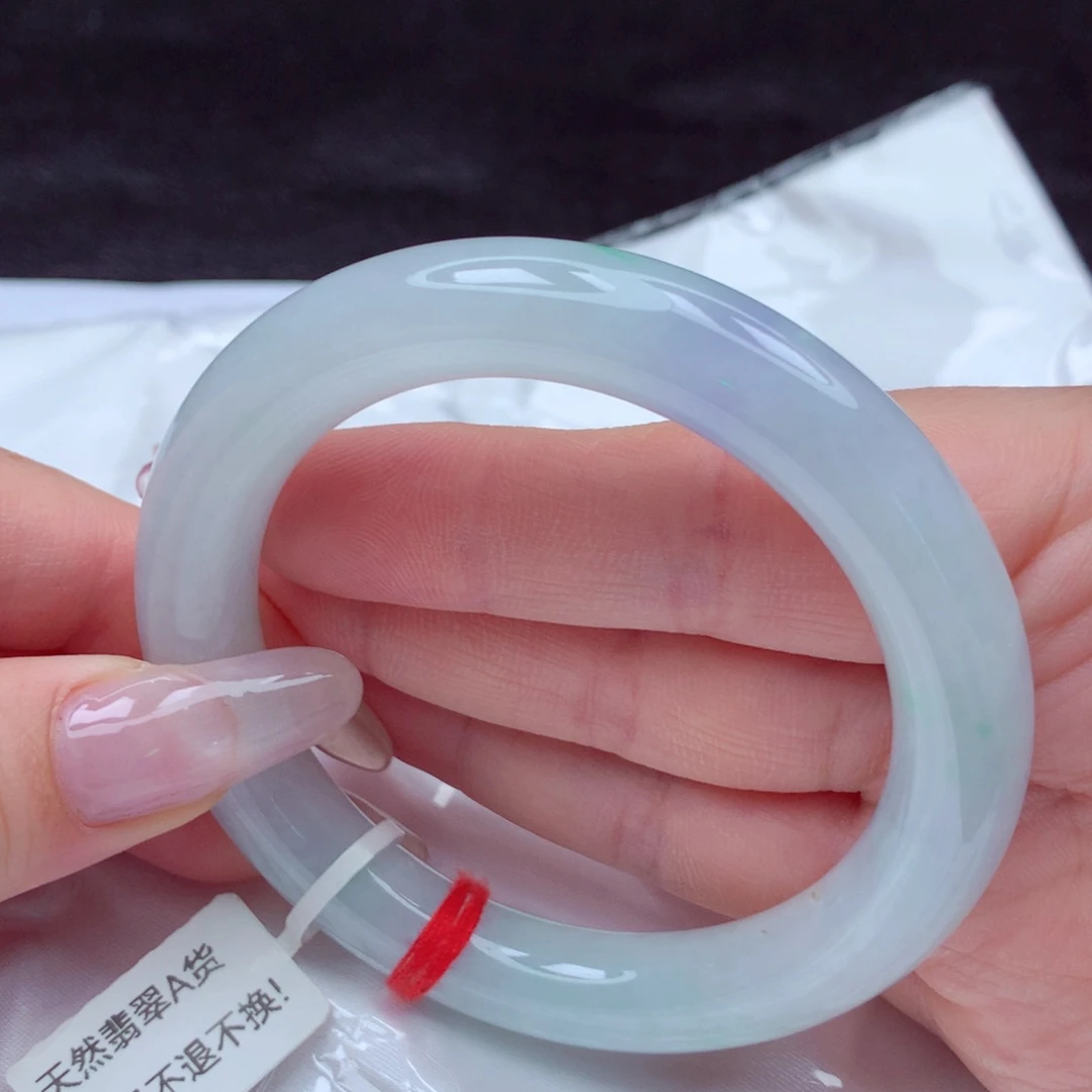 翡翠未镶嵌手镯手镯55