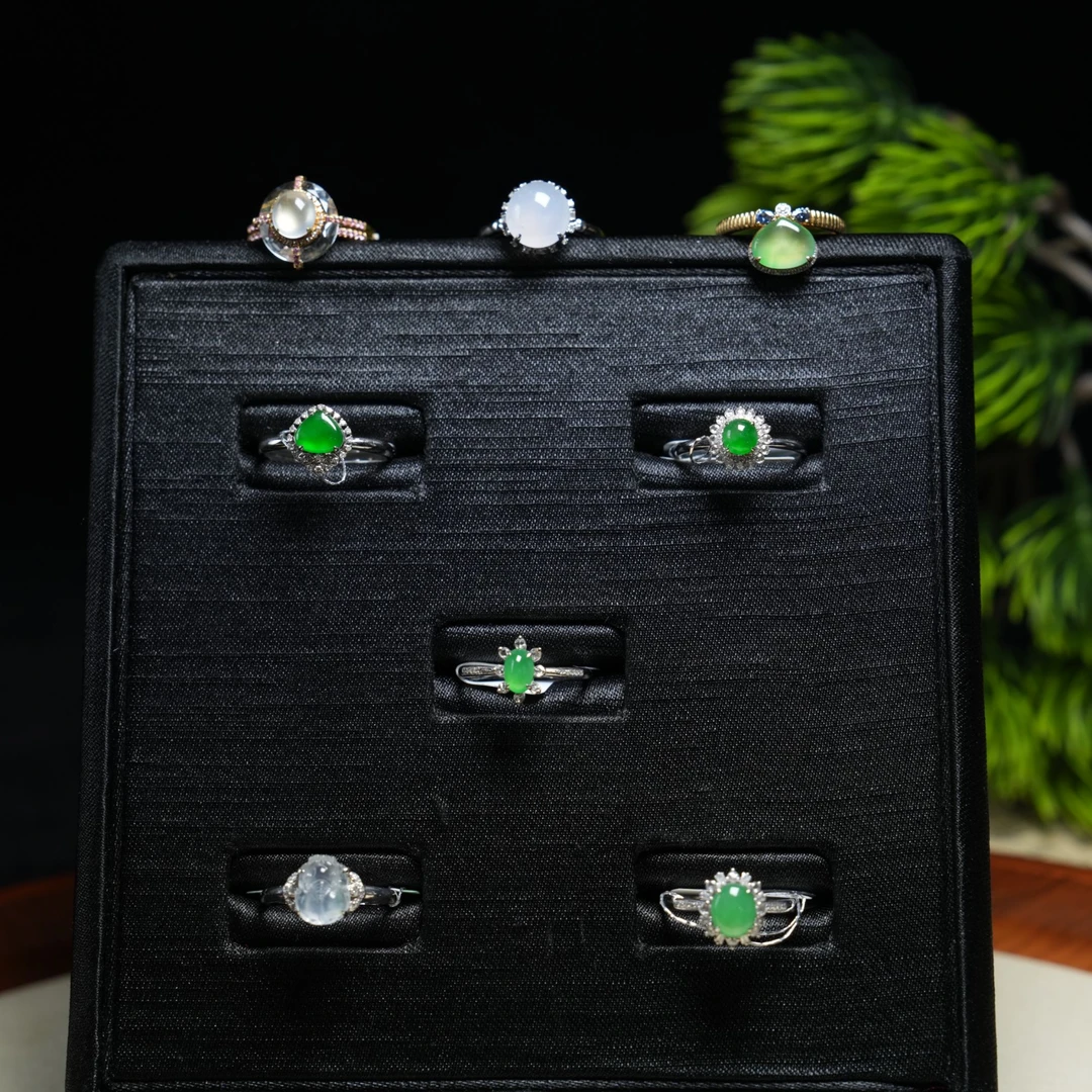 思懿珠宝 18k翡翠戒指-3800-ZGM-多样性发一