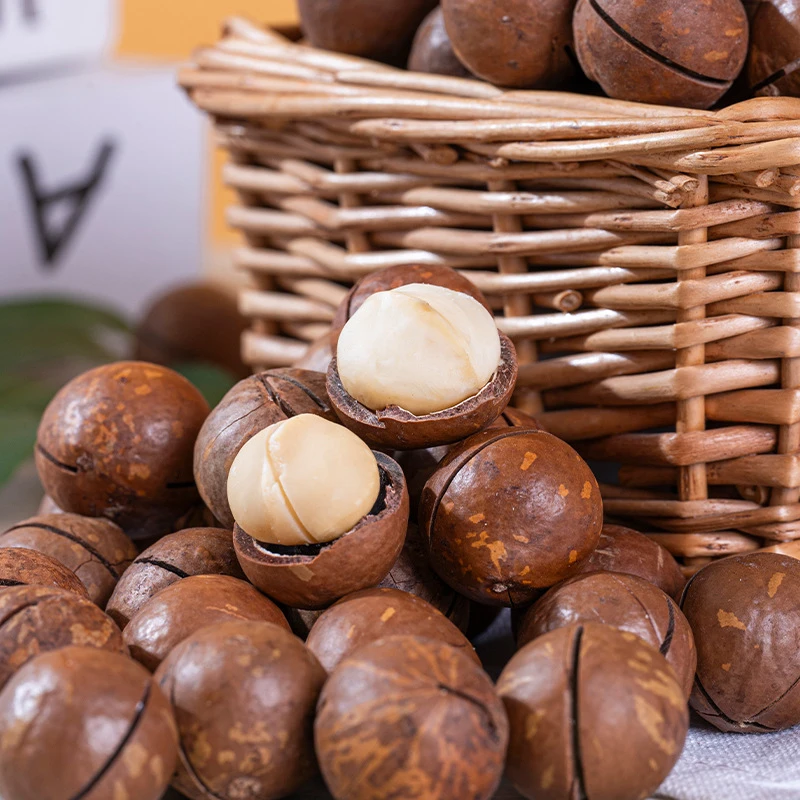 2025新货夏威夷果250g*10袋装新鲜大颗粒奶油味坚果炒货干果零食