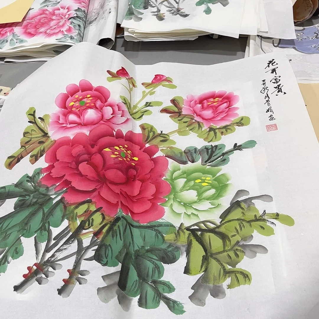 国画H精品国画作品