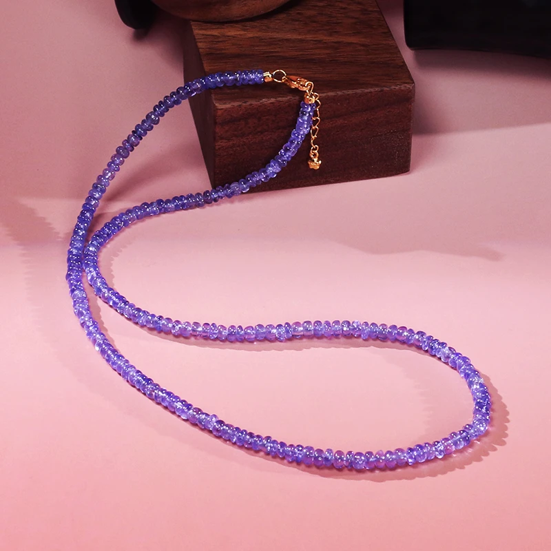 【晶锐珠宝推荐】坦桑石项链（多样性发其一）