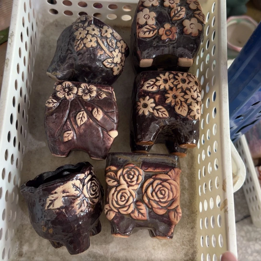 陶瓷多肉小花盆@@2