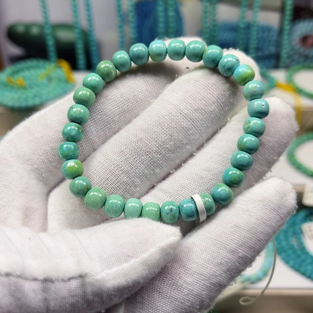 绿松石未镶嵌手链