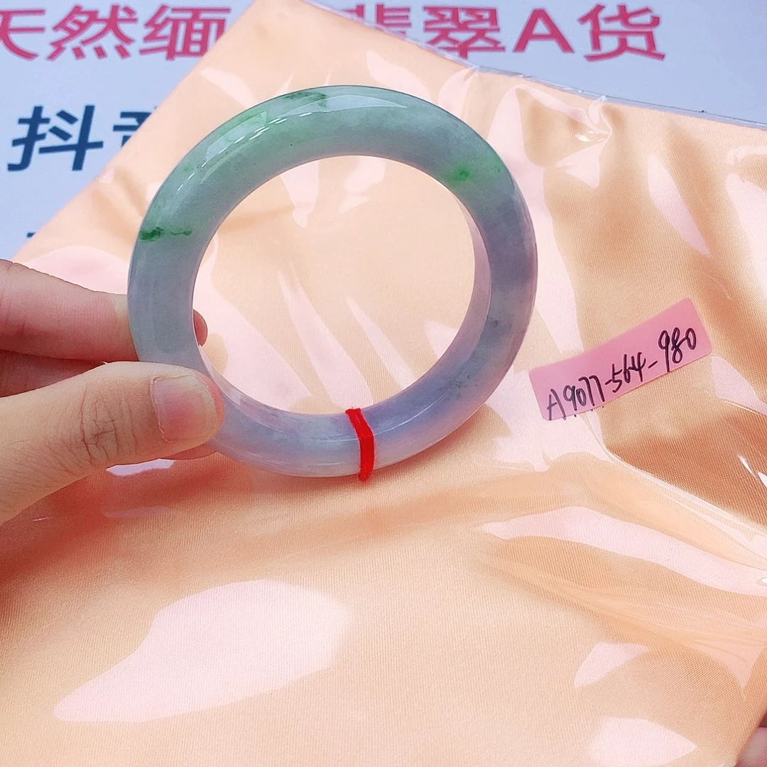 翡翠未镶嵌手镯我