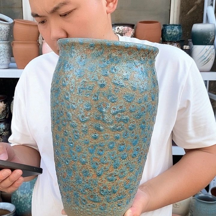 紫砂花盆口19高33福利
