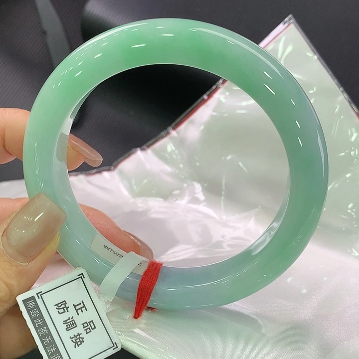 未镶嵌手镯翡翠正圈63