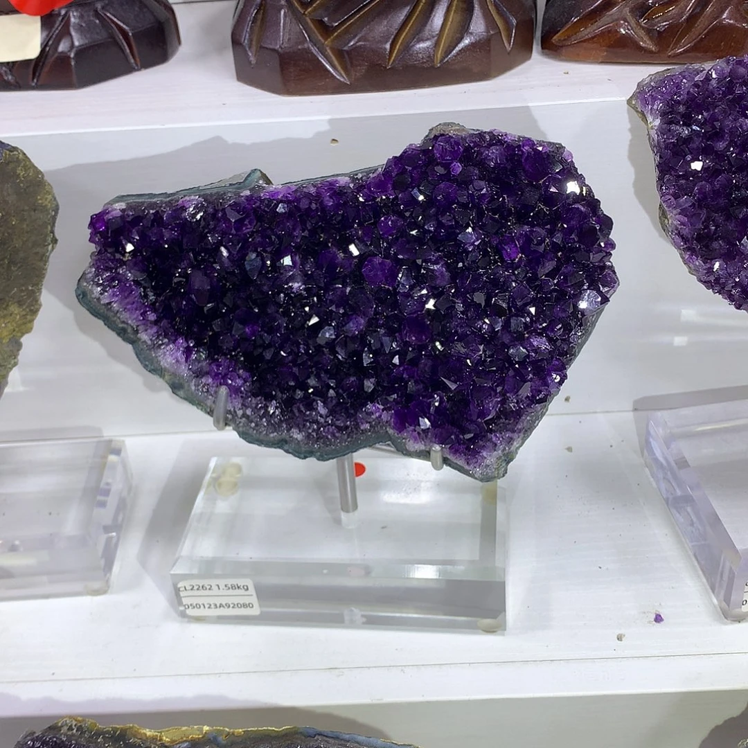 未镶嵌大型摆件（非配饰）紫晶