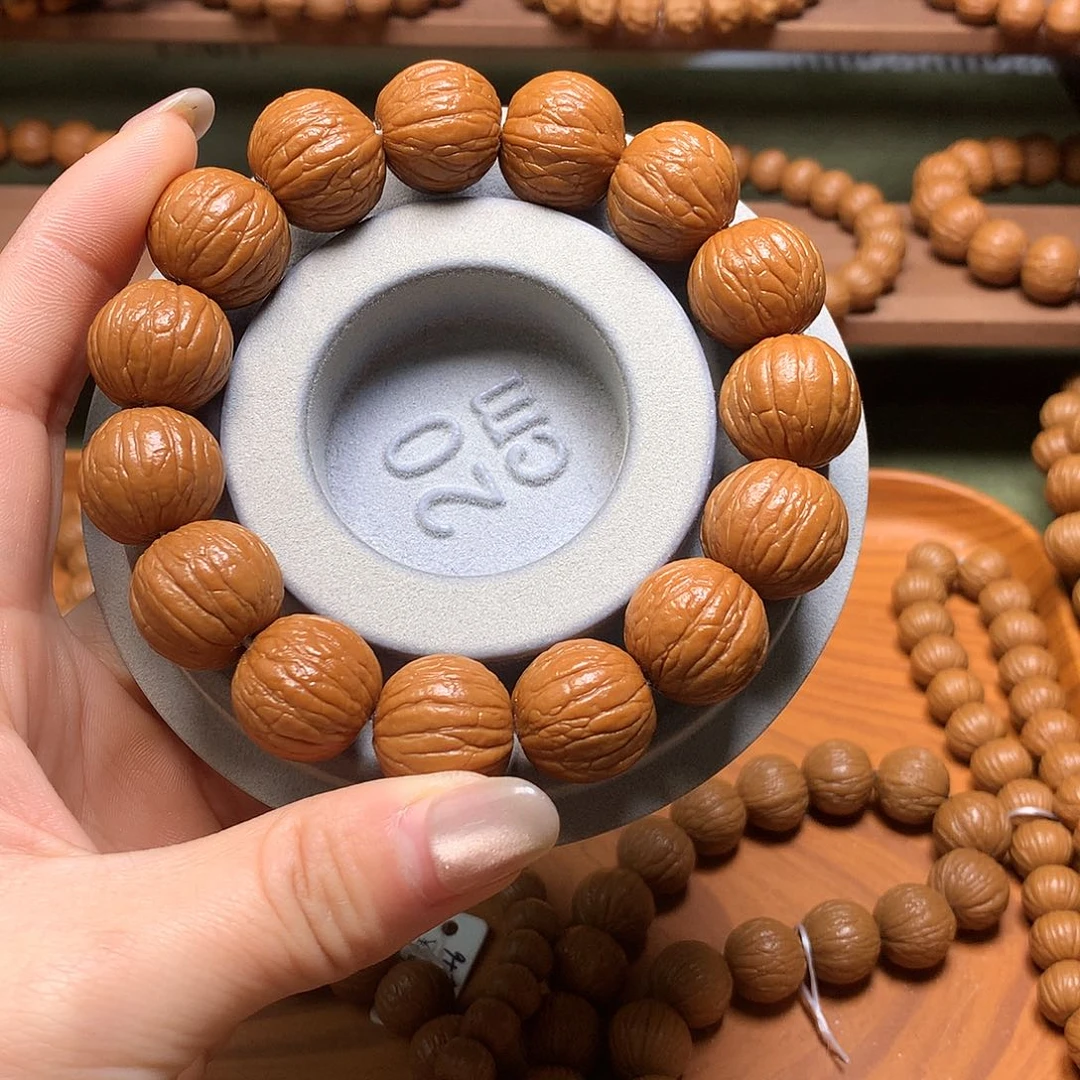 吊坠猴头核桃水**高18全品聚宝盆