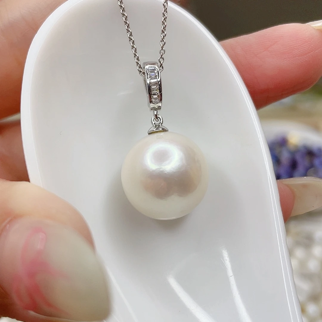 淡水珍珠未镶嵌吊坠(赠链)