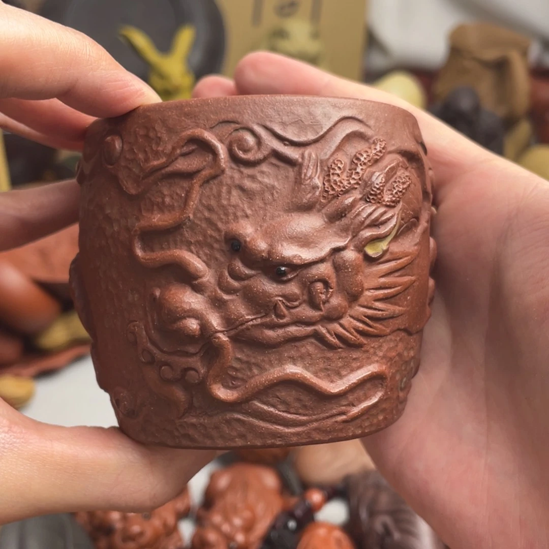 紫砂茶宠紫砂瑕疵
