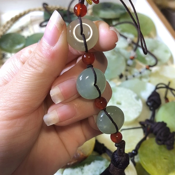 岫玉未镶嵌岫玉挂件