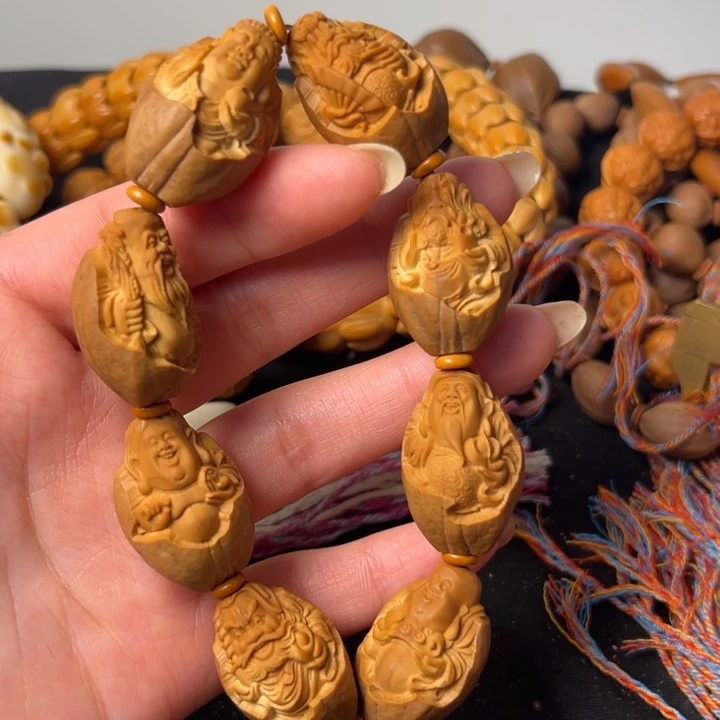 橄榄核手串包衣群仙会