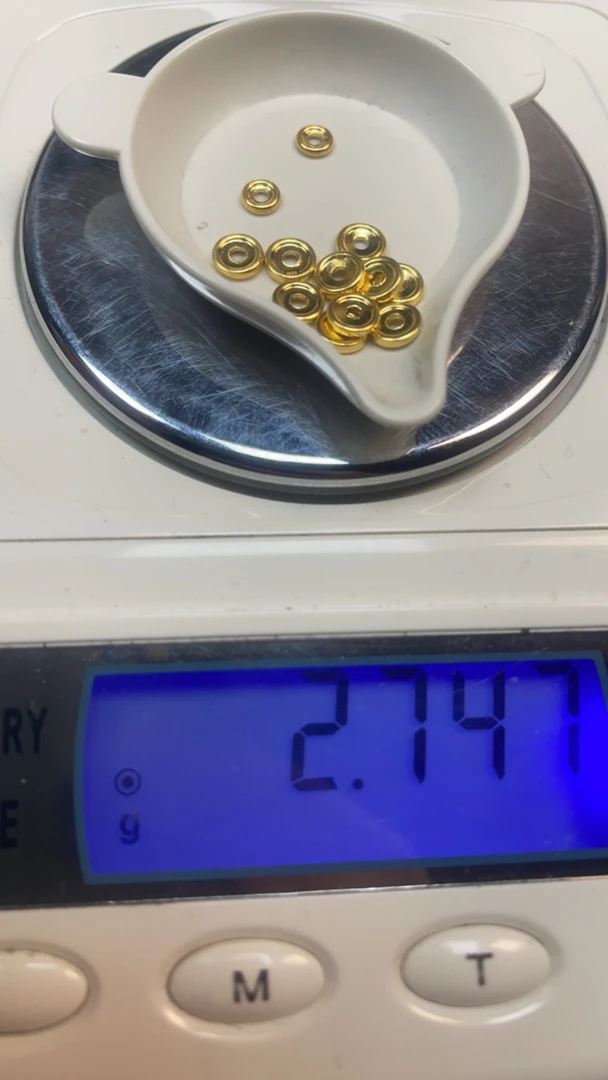 足金999配饰隔片